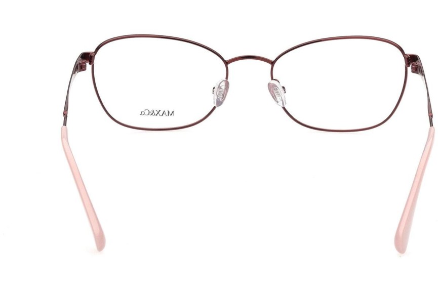 Okulary korekcyjne Max&Co. MO5019 066 Okrągłe Czerwone