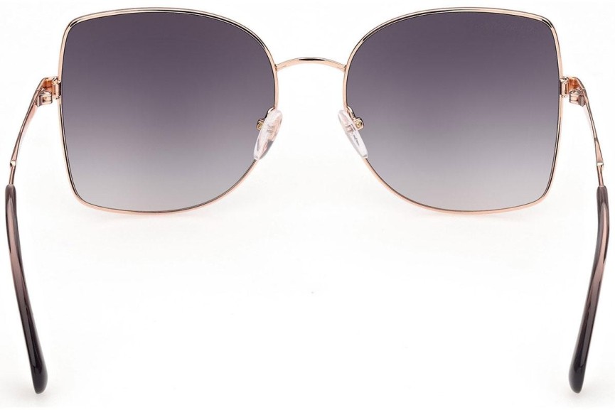 Okulary przeciwsłoneczne Max&Co. MO0005 33B Kocie oczy Złote