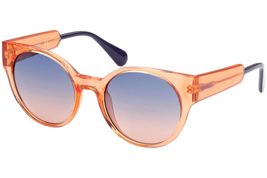 Okulary przeciwsłoneczne Max&Co. MO0035 72W Okrągłe Pomarańczowe
