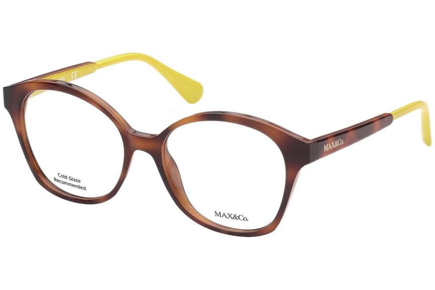 Okulary korekcyjne Max&Co. MO5020 052 Kocie oczy Havana