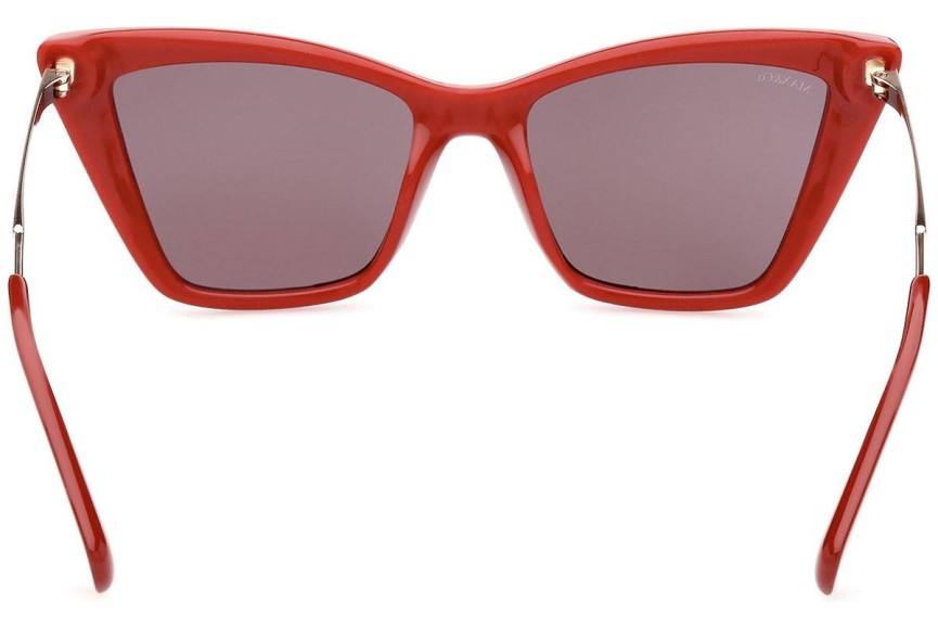 Okulary przeciwsłoneczne Max&Co. MO0057 66E Kocie oczy Czerwone