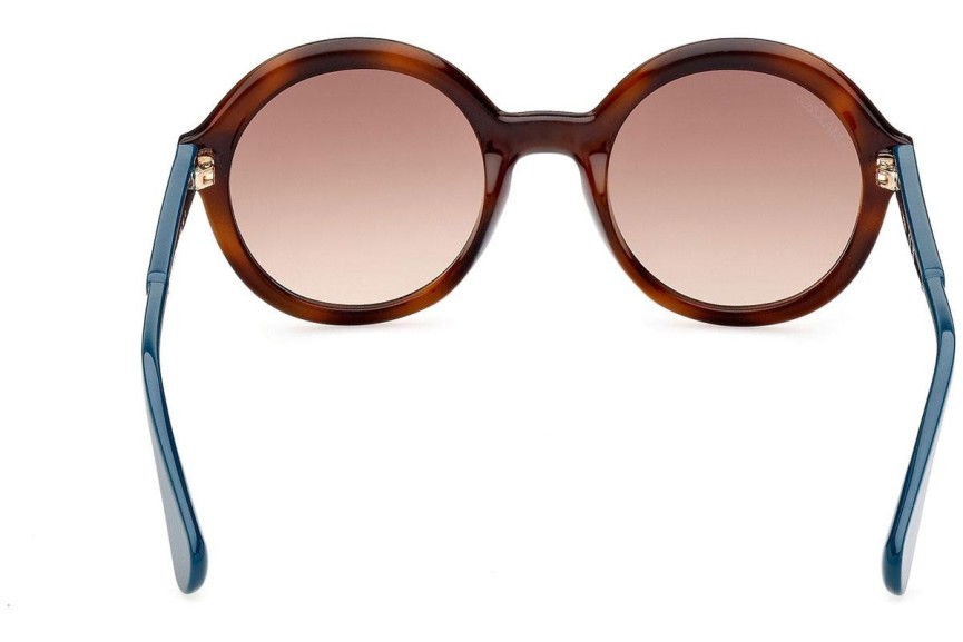 Okulary przeciwsłoneczne Max&Co. MO0052 52F Okrągłe Havana