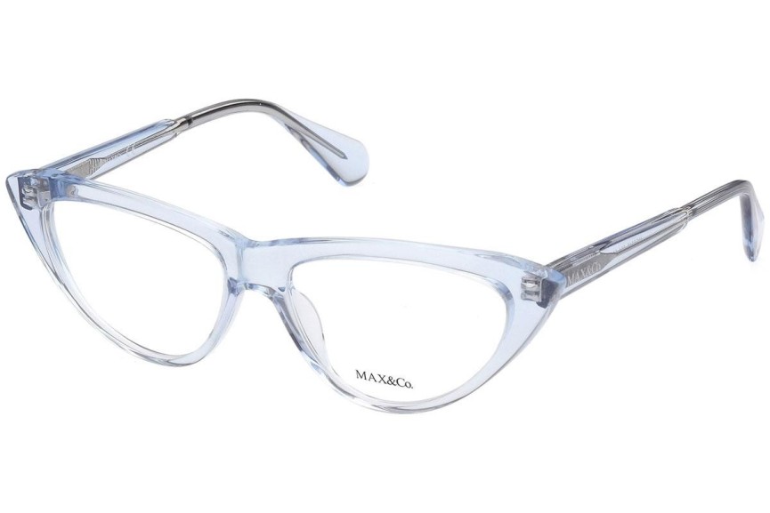 Okulary korekcyjne Max&Co. MO5015 084 Kocie oczy Niebieskie