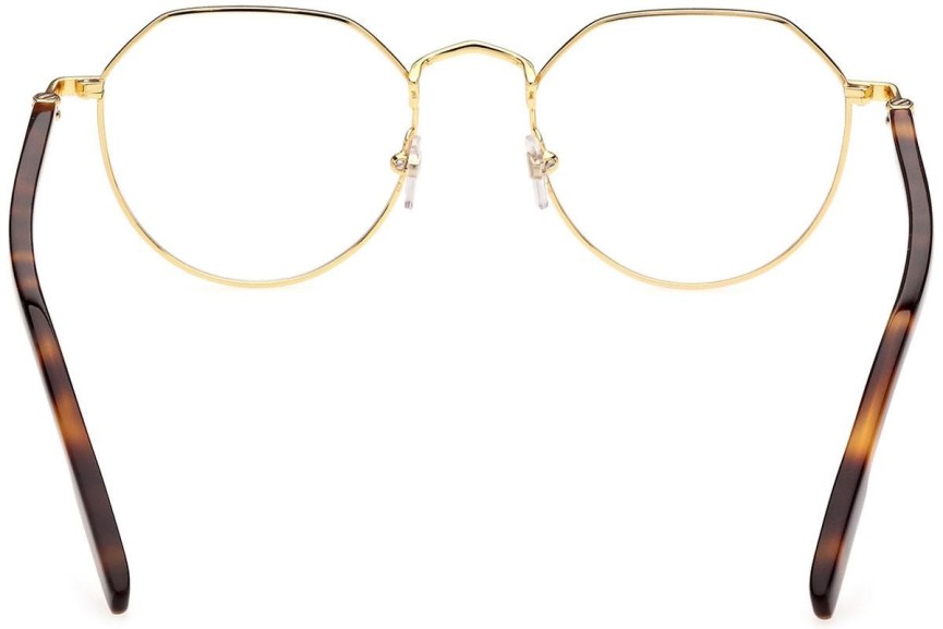 Okulary korekcyjne Zegna EZ5238 030 Okrągłe Złote