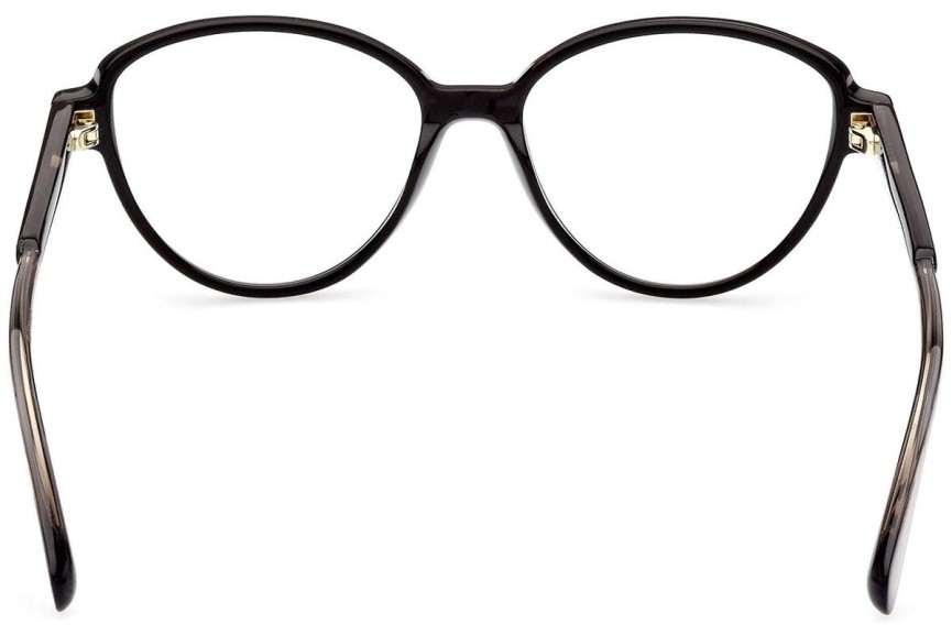 Okulary korekcyjne Max&Co. MO5061 001 Pilotki (Aviator) Czarne