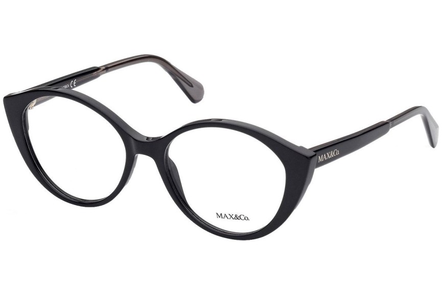 Okulary korekcyjne Max&Co. MO5032 001 Okrągłe Czarne