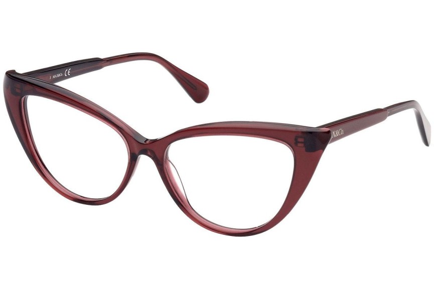 Okulary korekcyjne Max&Co. MO5046 071 Kocie oczy Czerwone