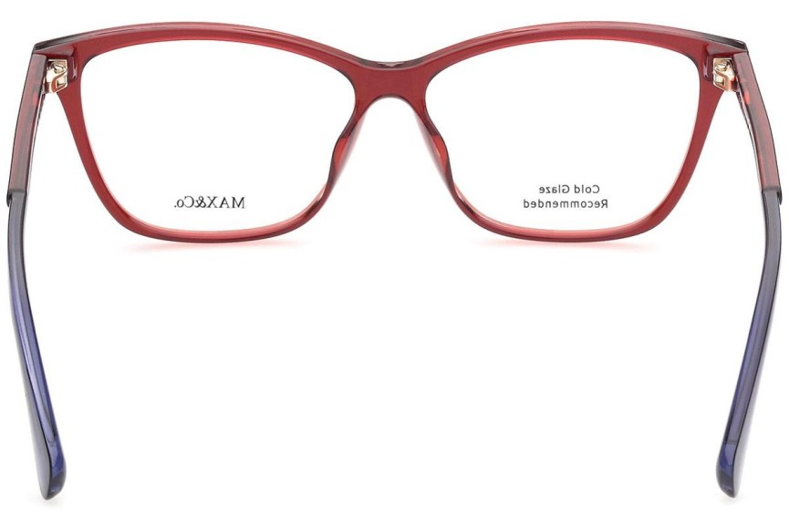 Okulary korekcyjne Max&Co. MO5038 066 Kwadratowe Czerwone