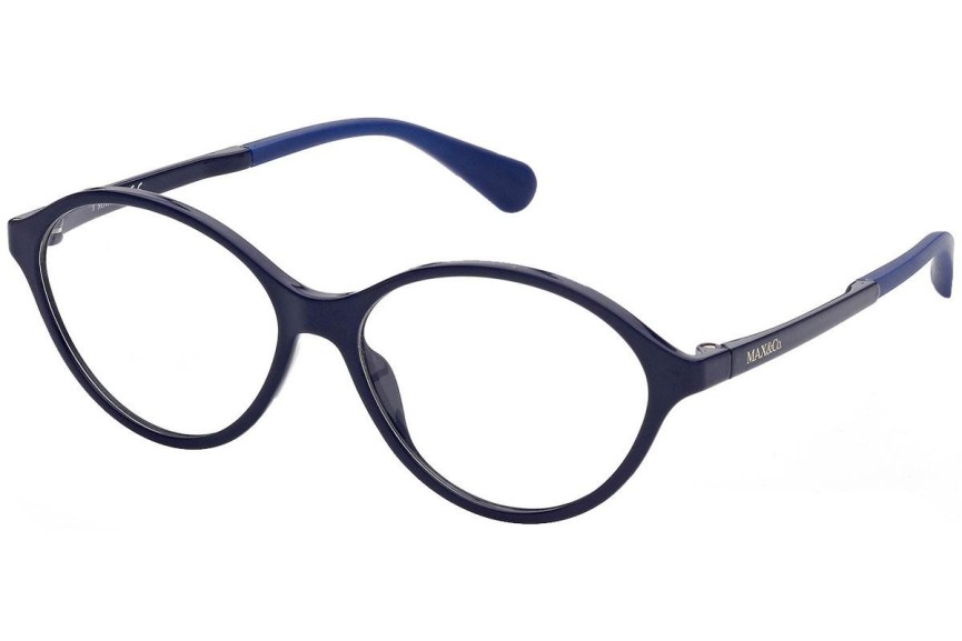 Okulary korekcyjne Max&Co. MO5055 090 Okrągłe Niebieskie