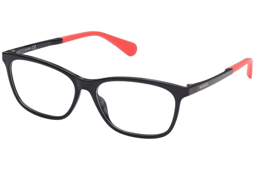 Okulary korekcyjne Max&Co. MO5054 001 Prostokątne Czarne