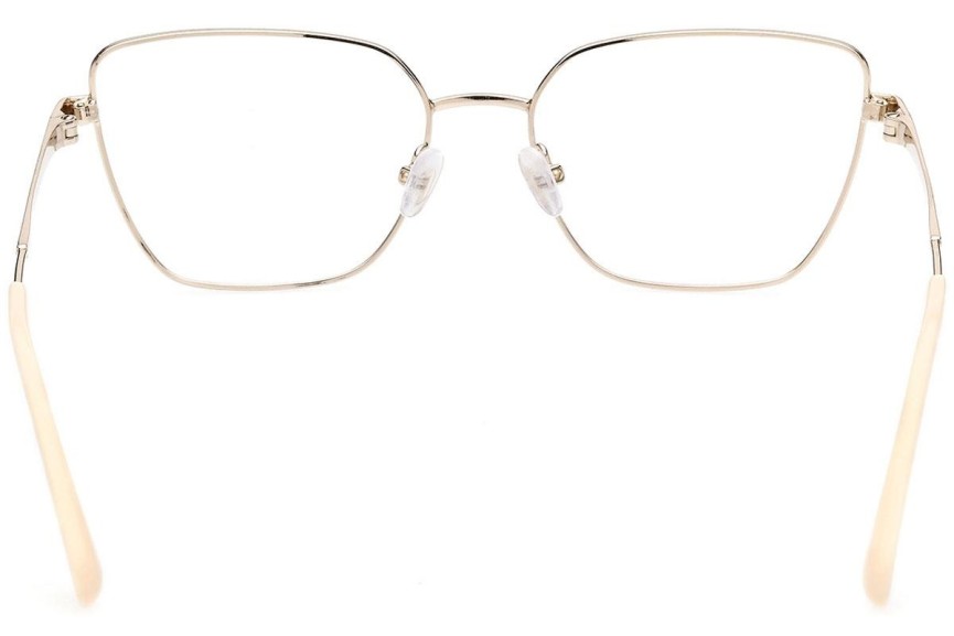 Okulary korekcyjne Max&Co. MO5068 032 Kocie oczy Złote