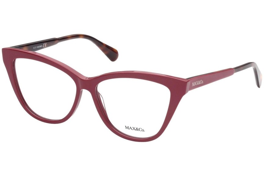 Okulary korekcyjne Max&Co. MO5030 068 Kocie oczy Czerwone