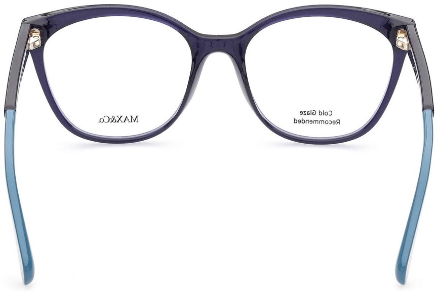 Okulary korekcyjne Max&Co. MO5041 090 Kwadratowe Niebieskie