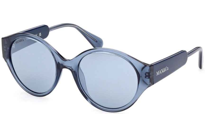 Okulary przeciwsłoneczne Max&Co. MO0058 90X Okrągłe Niebieskie