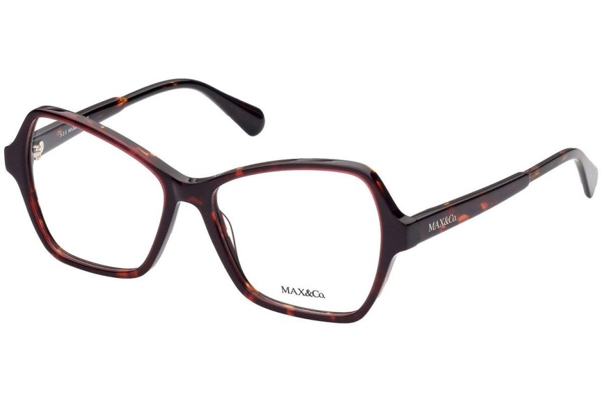 Okulary korekcyjne Max&Co. MO5031 071 Kocie oczy Havana