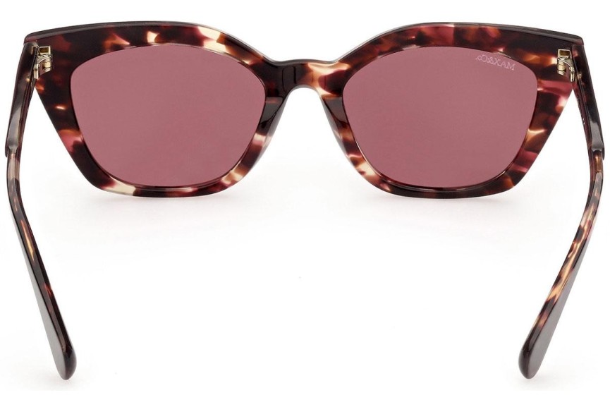 Okulary przeciwsłoneczne Max&Co. MO0002 52S Kocie oczy Havana
