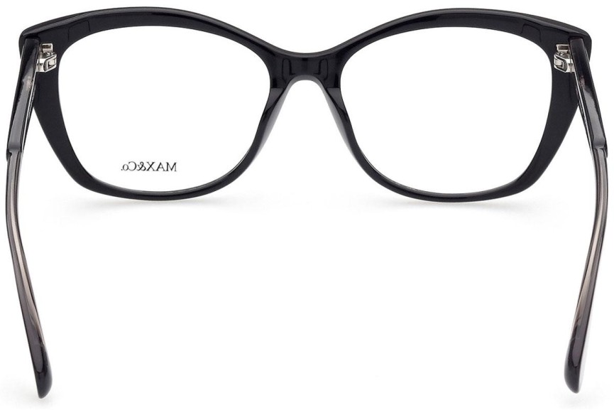 Okulary korekcyjne Max&Co. MO5016 001 Kwadratowe Czarne