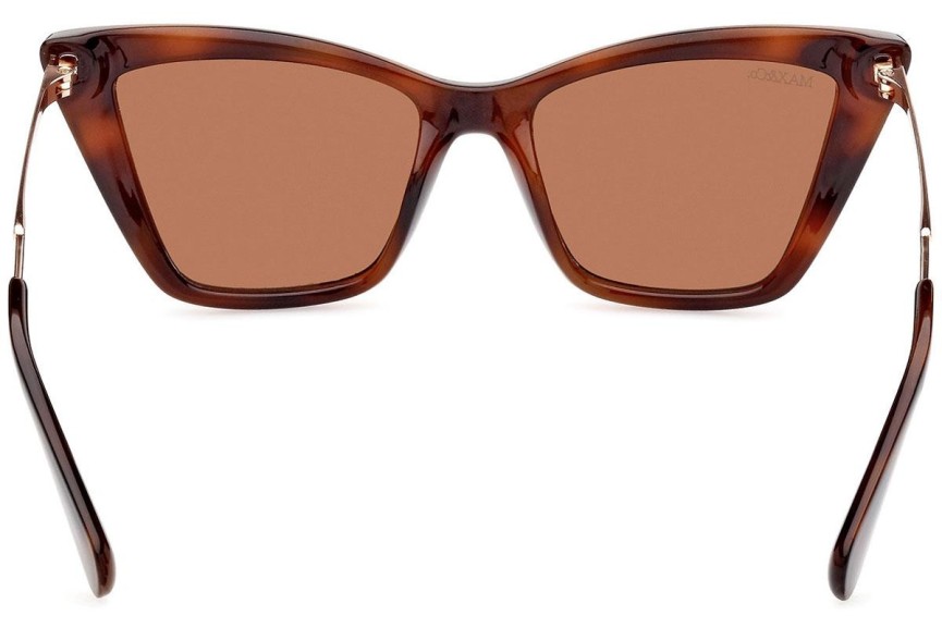Sunglasses Max&Co. MO0057 52E Kocie oczy Havana