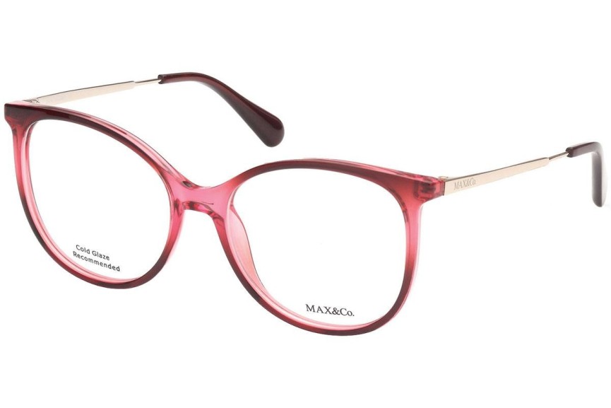 Okulary korekcyjne Max&Co. MO5008 071 Okrągłe Czerwone