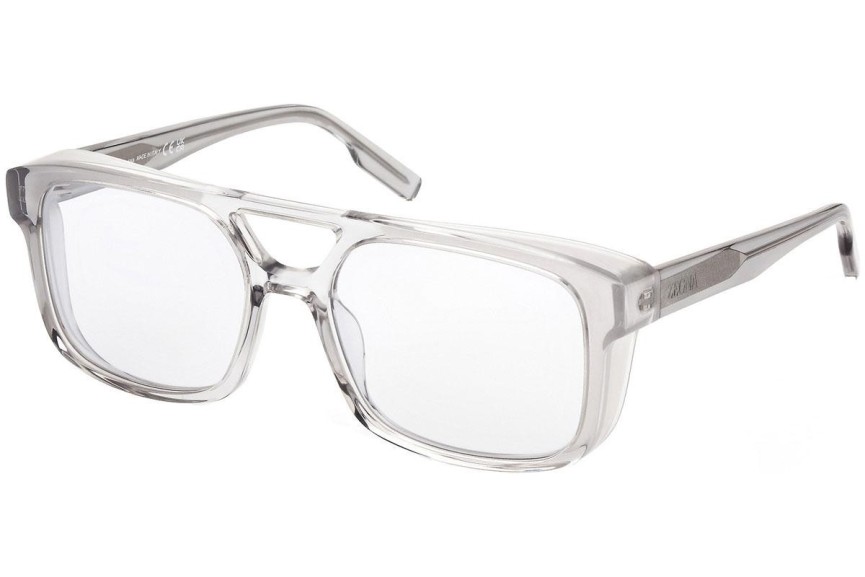 Okulary przeciwsłoneczne Zegna EZ0209 20A Kwadratowe Szare