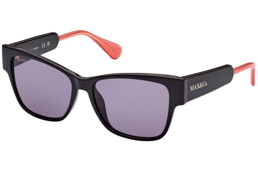Okulary przeciwsłoneczne Max&Co. MO0054 01A Kocie oczy Czarne