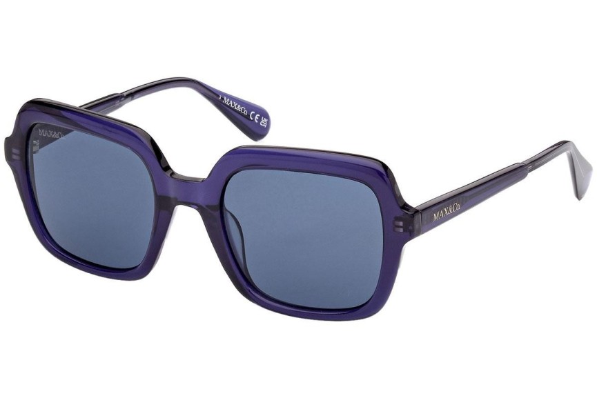Okulary przeciwsłoneczne Max&Co. MO0055 90V Kwadratowe Niebieskie