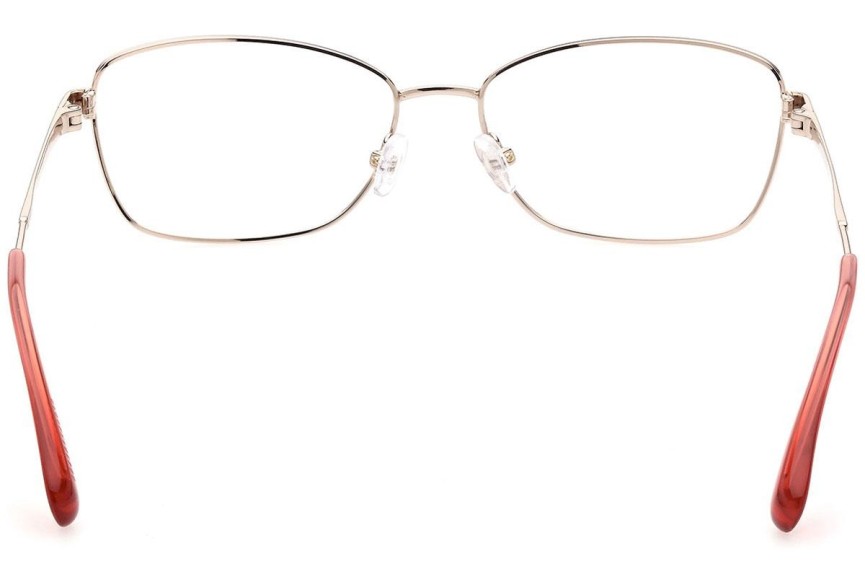 Okulary korekcyjne Max&Co. MO5056 028 Prostokątne Złote