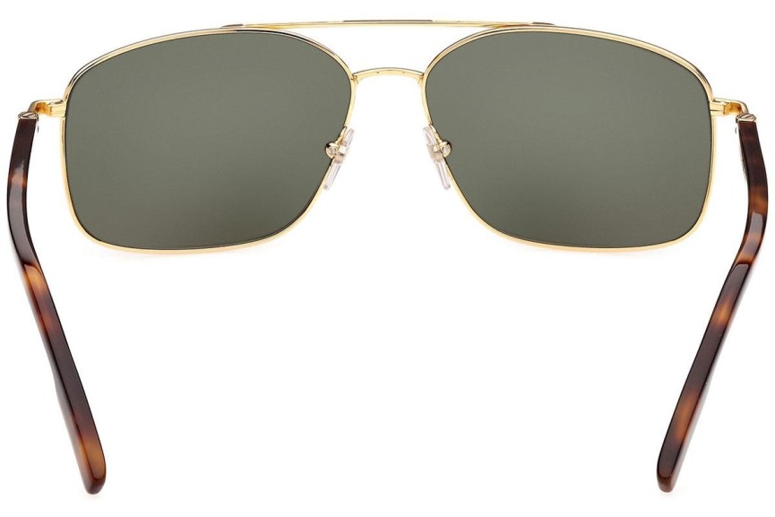 Okulary przeciwsłoneczne Zegna EZ0205 30N Pilotki (Aviator) Złote