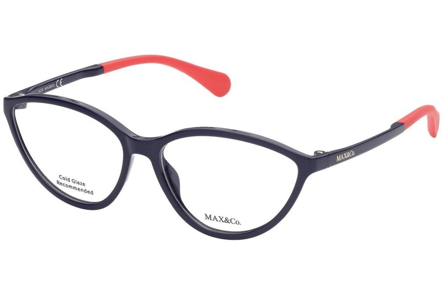 Okulary korekcyjne Max&Co. MO5044 090 Kocie oczy Niebieskie