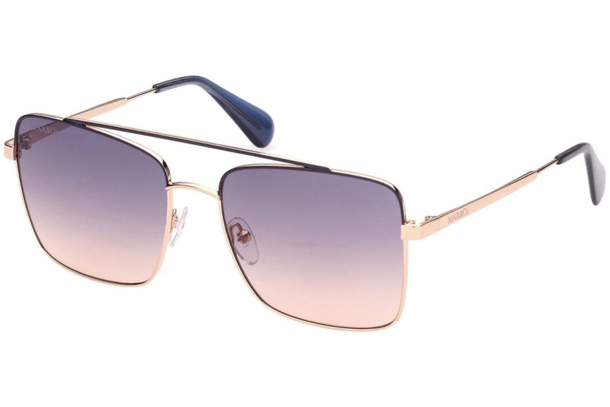 Okulary przeciwsłoneczne Max&Co. MO0006 28W Kwadratowe Złote