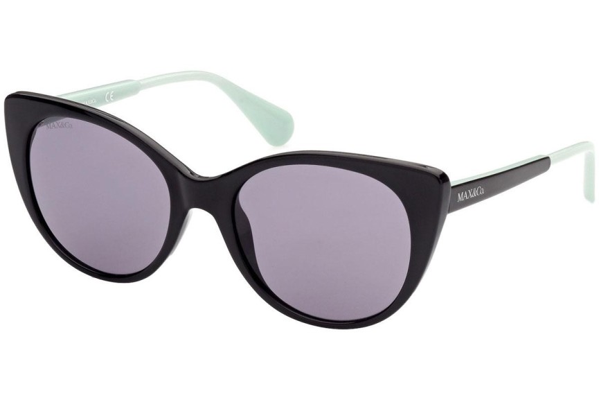 Okulary przeciwsłoneczne Max&Co. MO0021 01A Kocie oczy Czarne