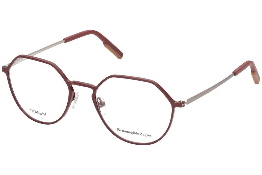 Ochelari Zegna EZ5180 067 Pătrați Roșii