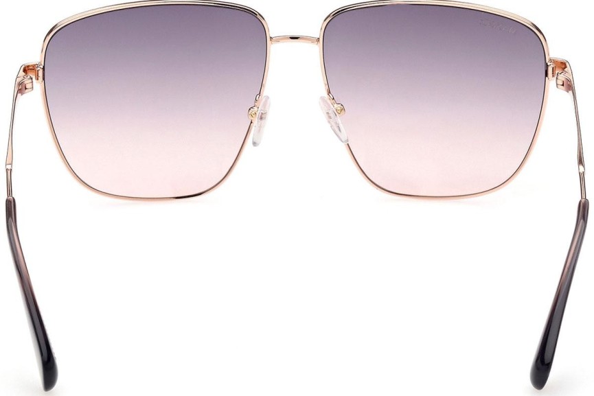 Okulary przeciwsłoneczne Max&Co. MO0041 33B Kwadratowe Złote