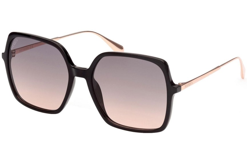 Okulary przeciwsłoneczne Max&Co. MO0010 01B Kwadratowe Czarne