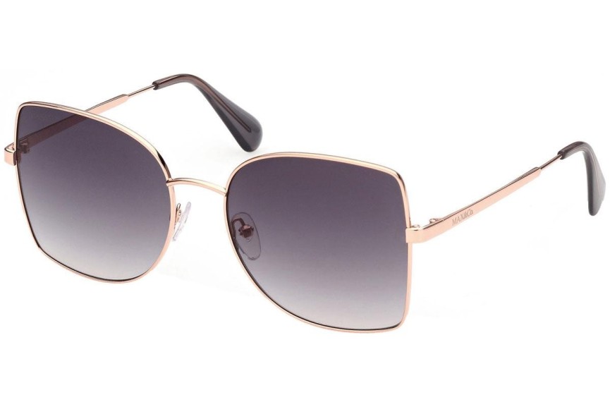 Okulary przeciwsłoneczne Max&Co. MO0005 33B Kocie oczy Złote