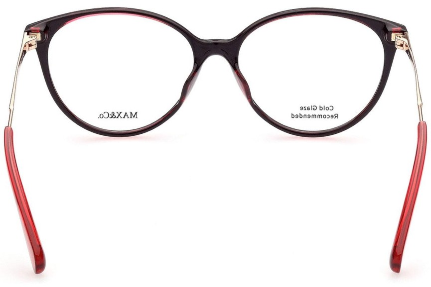 Okulary korekcyjne Max&Co. MO5023 005 Kocie oczy Czarne