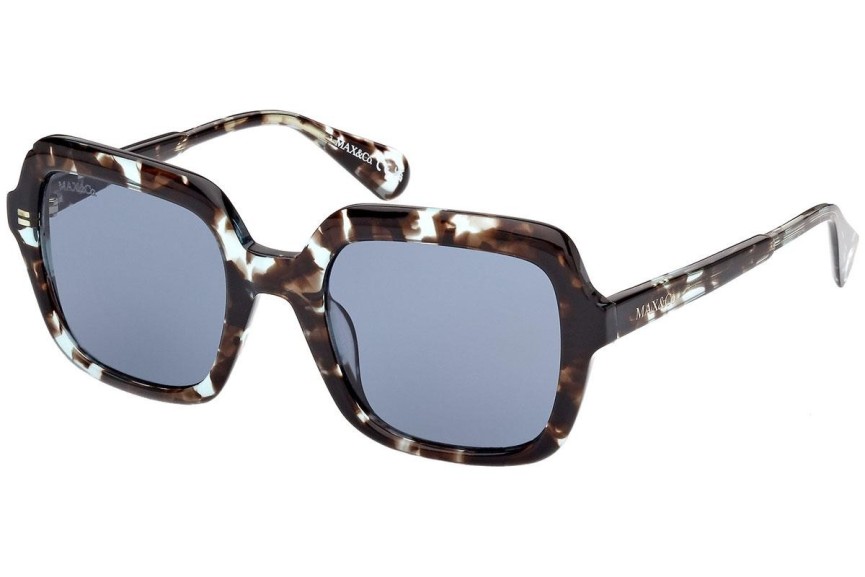 Okulary przeciwsłoneczne Max&Co. MO0055 55V Kwadratowe Havana