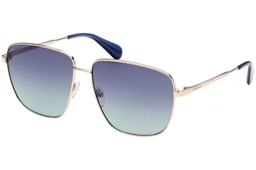 Okulary przeciwsłoneczne Max&Co. MO0041 28W Kwadratowe Złote