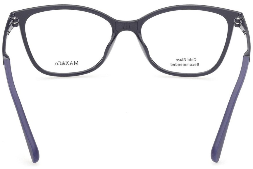 Okulary korekcyjne Max&Co. MO5012 090 Kocie oczy Niebieskie