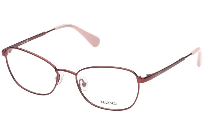 Okulary korekcyjne Max&Co. MO5019 066 Okrągłe Czerwone