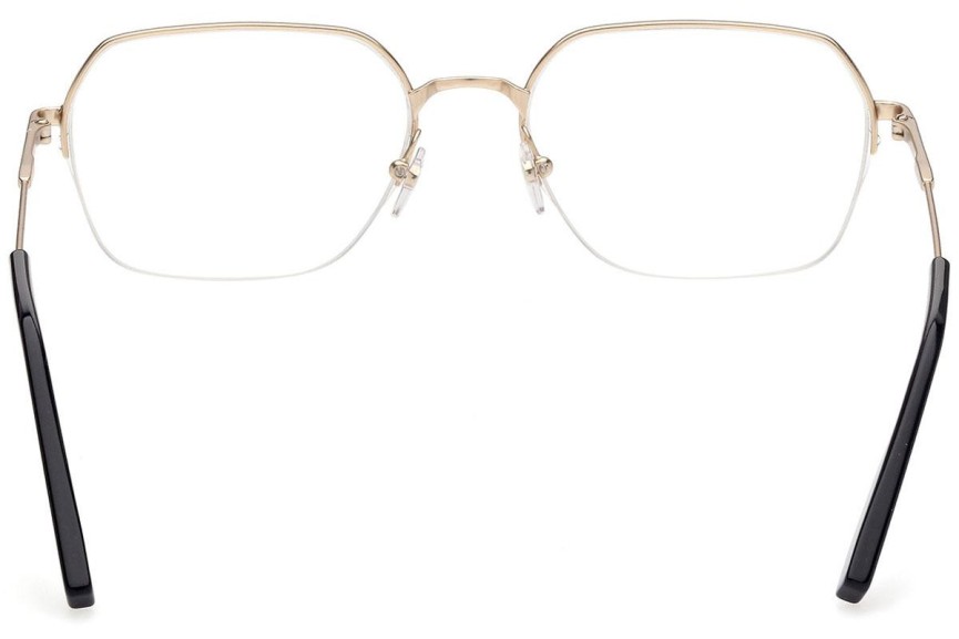 Okulary korekcyjne Zegna EZ5226 032 Prostokątne Złote