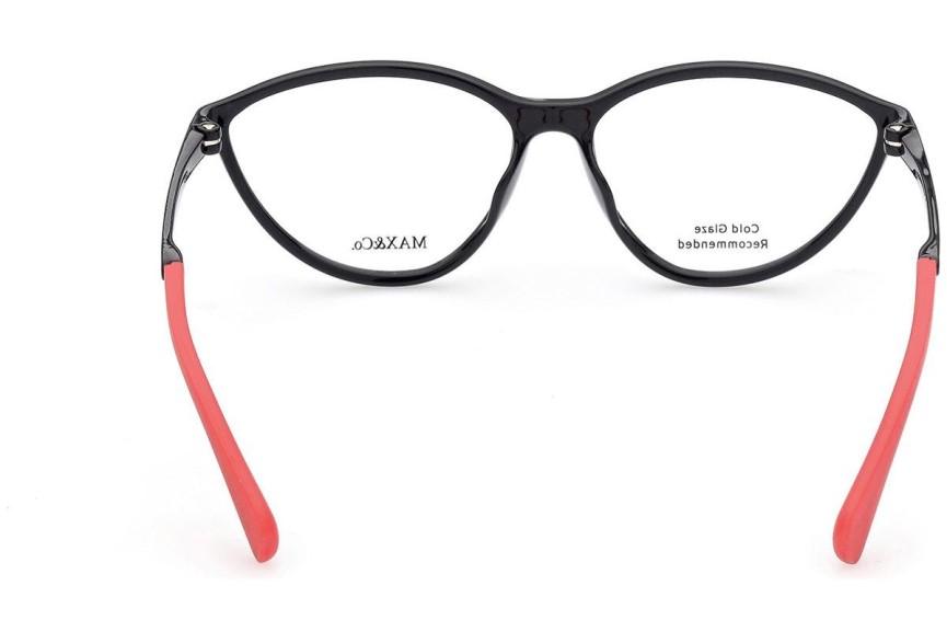 Okulary korekcyjne Max&Co. MO5044 001 Kocie oczy Czarne