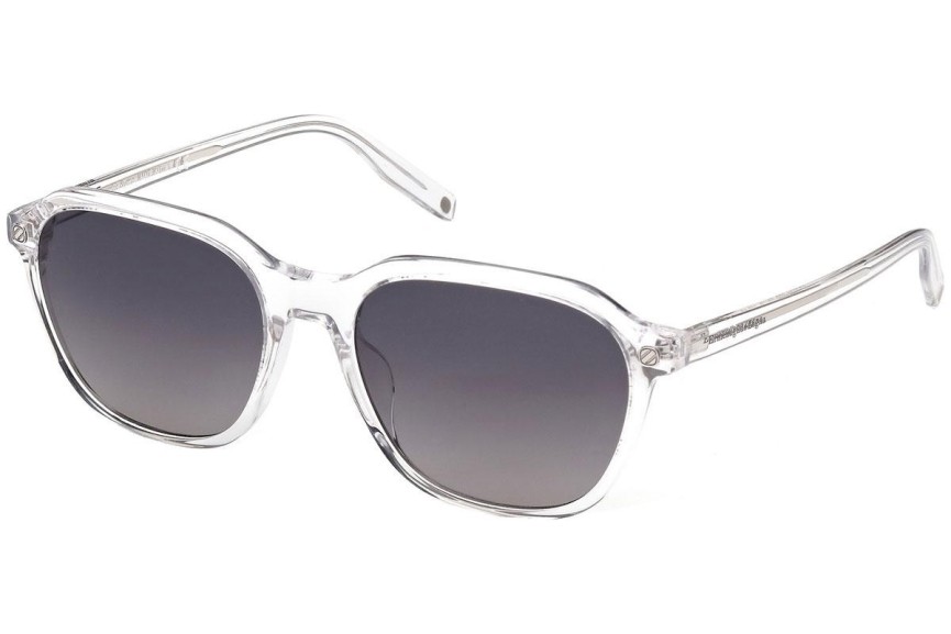 Okulary przeciwsłoneczne Zegna EZ0194 26B Kwadratowe Przezroczyste