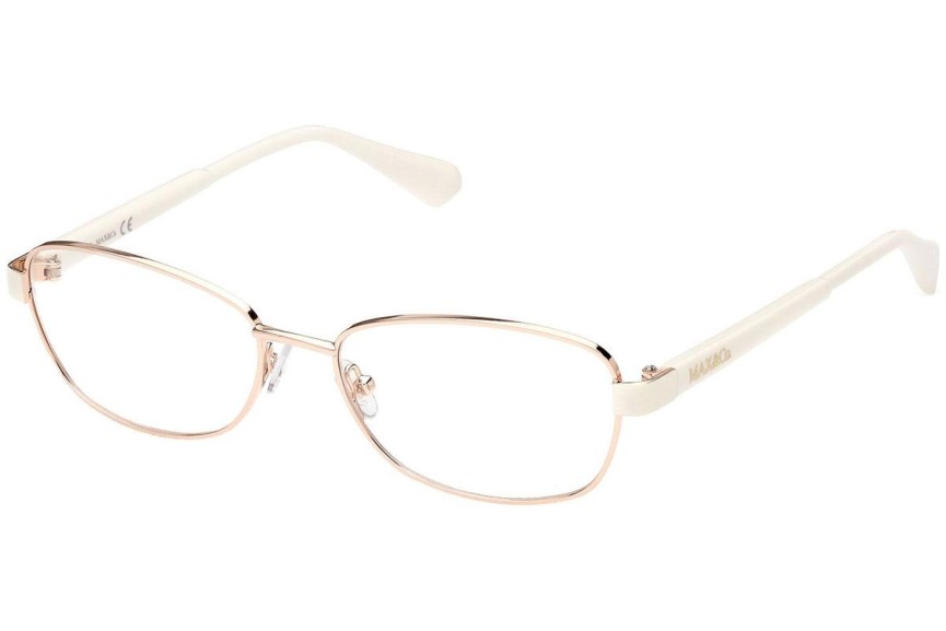 Okulary korekcyjne Max&Co. MO5062 021 Prostokątne Złote