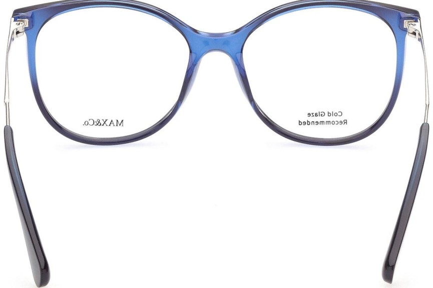 Okulary korekcyjne Max&Co. MO5008 092 Okrągłe Niebieskie