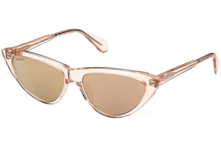 Okulary przeciwsłoneczne Max&Co. MO0024 72G Kocie oczy Różowe