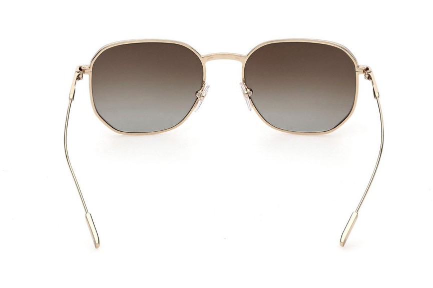 Okulary przeciwsłoneczne Zegna EZ0192 32G Okrągłe Złote