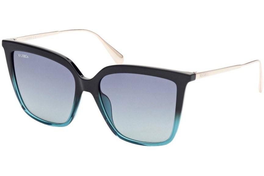 Okulary przeciwsłoneczne Max&Co. MO0043 92W Kwadratowe Niebieskie