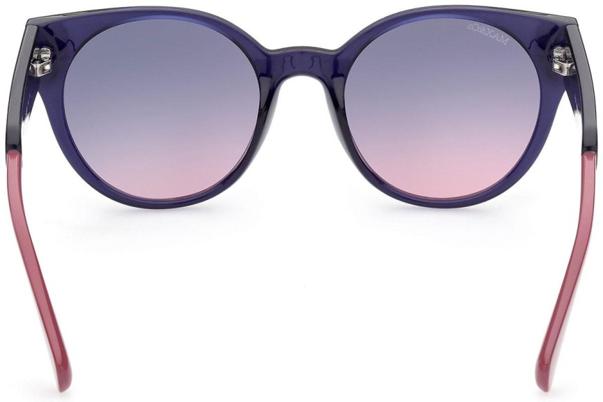 Okulary przeciwsłoneczne Max&Co. MO0035 90W Okrągłe Niebieskie