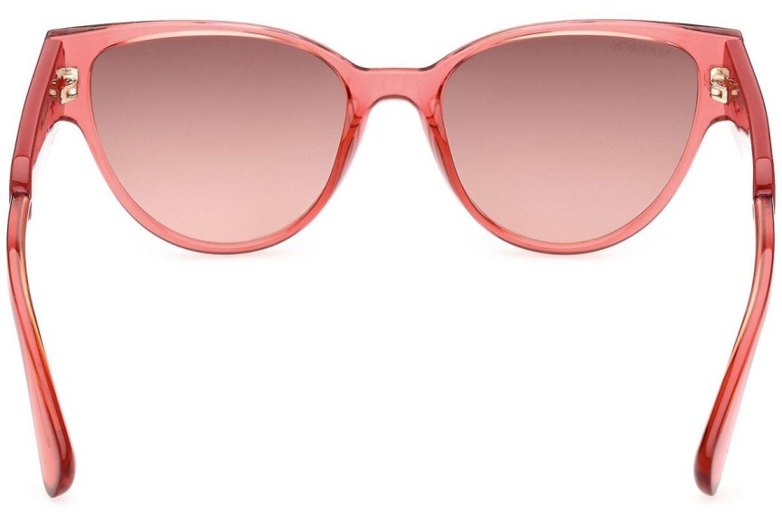 Okulary przeciwsłoneczne Max&Co. MO0053 66F Kocie oczy Czerwone